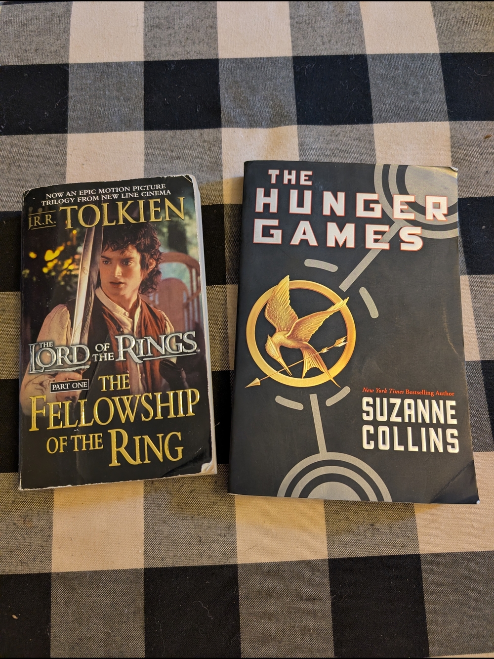 The Lord Of The Rings And The Hunger Games Books
